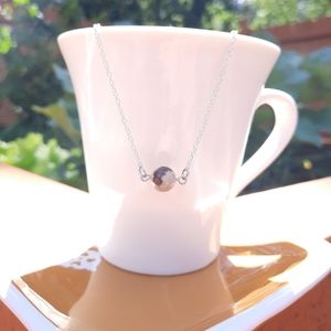 Map Stone Simple Necklace